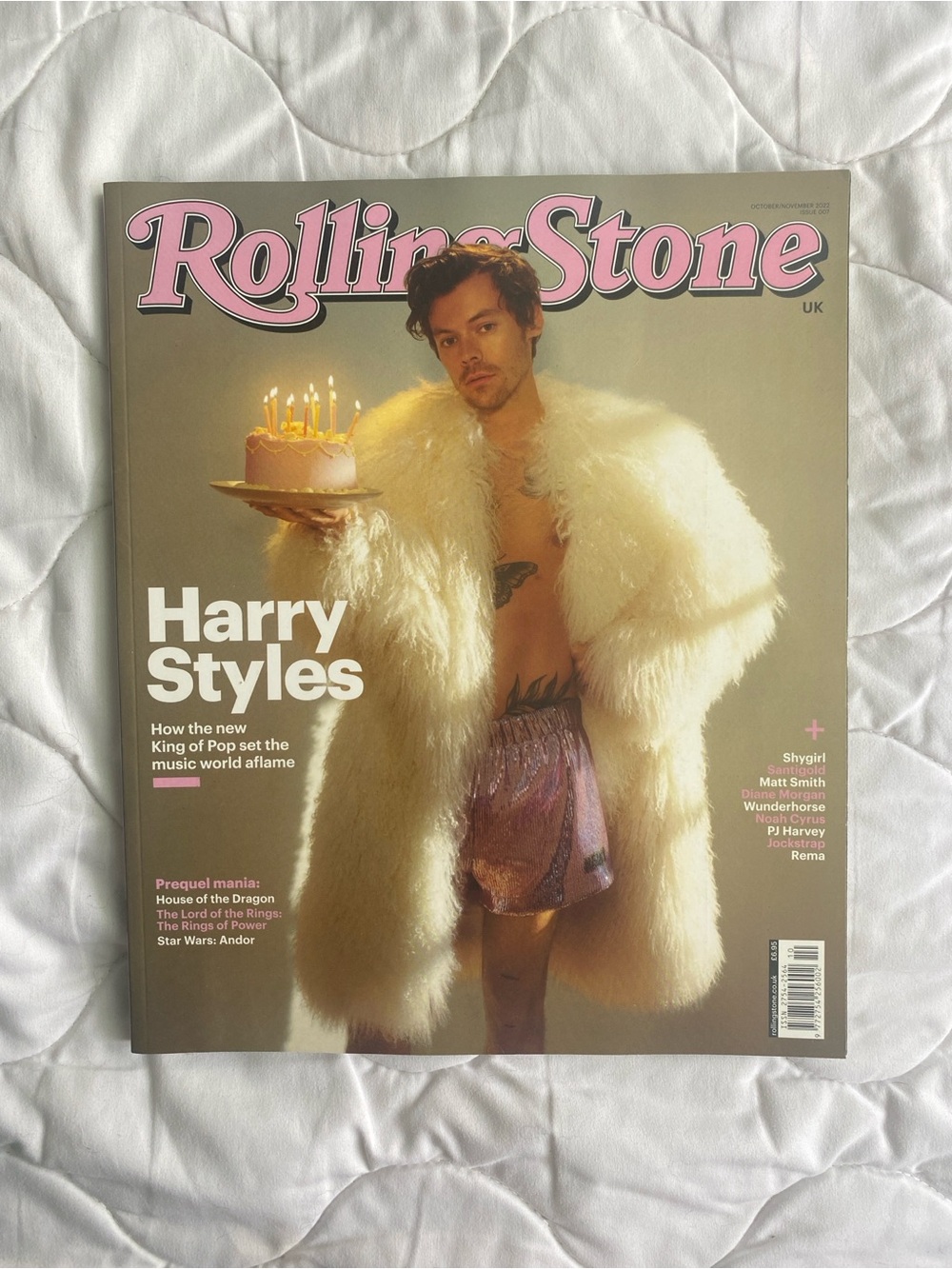 Harry Styles Rolling Stone Birthday Magazine